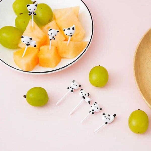 Fourchettes pour enfants, fruits Panda mignons, animaux amusants, choix de Bento, accessoires adorables pour boîtes à déjeuner pour enfants, repas pour tout-petits