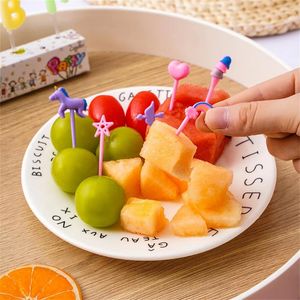 Fourks Childrens Fork Creative Design Material respectueux de l'environnement 0,8 g / Piece Pleasure Cake Dentifrices Smooth 51,5 cm