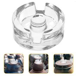 Fourchettes en verre fermenté, poids en pierre lourde, couvercles de fermentation, petits pots Mason transparents