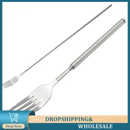 Vork vork creatief voor eetkamer panela's para cozinha conjunto lange bestek bbq