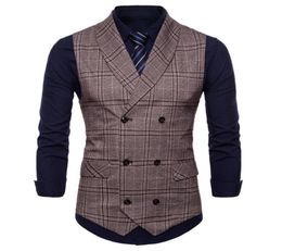 Business Business Mens Dress Suit Vestes Coats Plaid Designer Summer Summer Official Vest Coat For Homme Outwear Coats Plus Size 4xl S31837743958