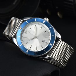 Montre de créateur formelle superocean aaa montres pour hommes classique célèbre orologio lusso tendance précis mouvement à quartz montre femme ceinture en acier inoxydable sb079