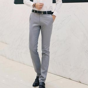 Formele herenpak broek mode casual slanke zakelijke mannelijke bruiloft werk broek plus size m-3xl