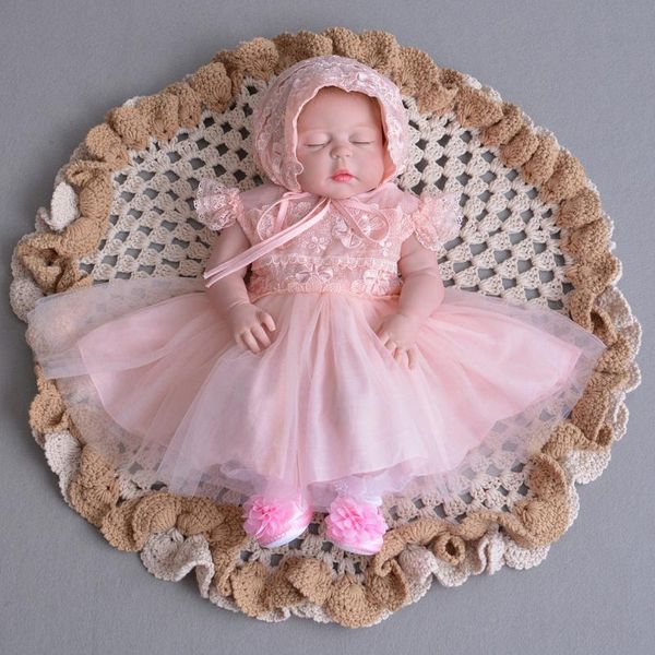 Robe de mariée de bébé fille nouveau-née formelle pour tout-petit 1 ans de fête d'anniversaire baptême robe vêtements pour christting robe