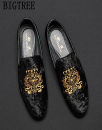 Formele schoenen mannen klassieke coiffeur jurk schoenen mannen elegante avondjurk Italiaanse heren jurk schoenen loafers big size 482624611