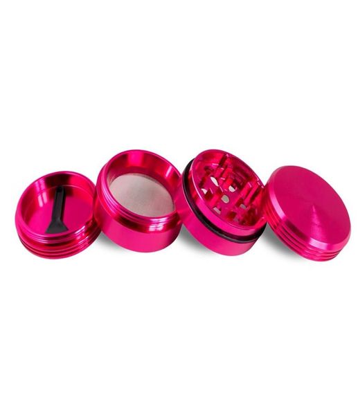 Formax420 1 5 pouces Matrix Grinder en aluminium 4 parties Couleur rose broyeur 223R7124131