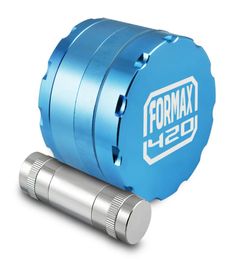 FORMAX420 25 pouces 4 parties de broyeur CNC en aluminium de qualité supérieure avec presseur de pollen 5364918