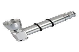 FORMAX420 80 mm de longueur en métal Fumer Pipe de pipe droite poche à main Herbe ACCESSOIRES SUMEL