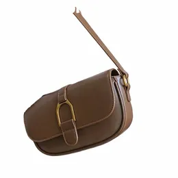 Formeki Sac Femme Ins Fi 2023 Sac à bandoulière rétro Sac de luxe Designer Dames Femme Selle d'hiver N4IA #