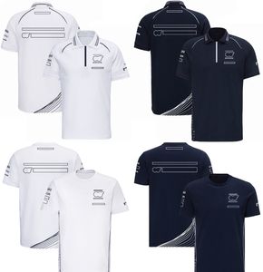 Formule 1 2023 Team T-shirt F1 Coureur Wit T-shirt Poloshirt Jersey Zomer Nieuwe Racing Fans Mode T-shirt Tops Custom Plus Size