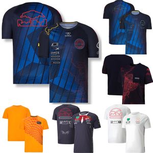 T-shirt de pilote de formule 1, T-shirt de sport de course décontracté à manches courtes, uniforme d'équipe de mode, hauts d'été, maillot de voiture pour hommes