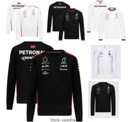 Formula 1 T-shirts pour homme F1 Team T-shirt à manches longues Summer Racing Crew Neck POLO
