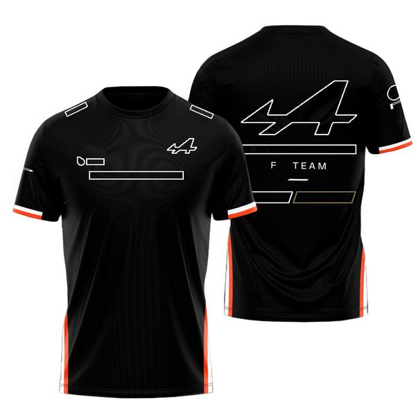 T-shirt de course de formule 1 pour fans, vêtements d'équipe f1, T-shirt à manches mi-longues, respirant, 261H