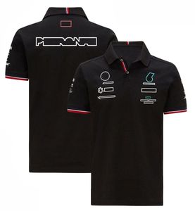 Formule 1 T-shirt d'été F1 Polos Team Uniform Racing Suit Manches courtes Grande taille Fans de course T-shirt Casual Sports Shirt301k