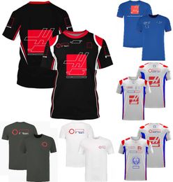 T-Shirt à col rond de l'équipe F1 de formule 1, combinaison de course, grande taille, pour hommes et femmes, séchage rapide, maillot personnalisable, 2022