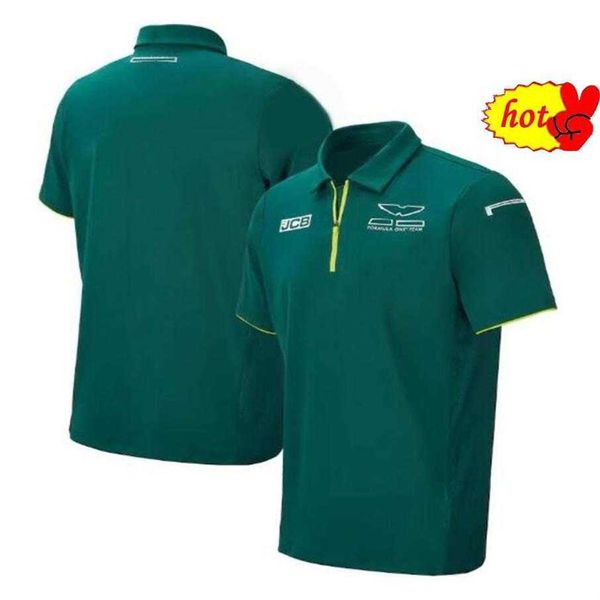 Formula One Co-branded Car F1 Team Racing Suit Polo à manches courtes Respirant Demi-manches Col rond Personnalisé 257r 7eme