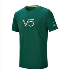 Formule 1 F1 costume de course fans de l'équipe col rond joint à séchage rapide grande taille combinaisons de voiture personnalisées thème du pilote T-shirt sport sho283I