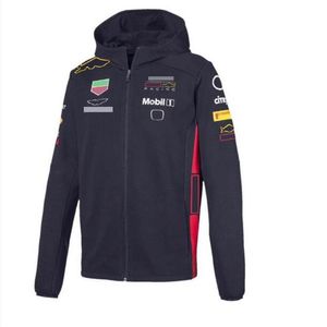 Formule 1-racepak F1-jas lente- en herfststijl plus fleece hoodie-sweater2668