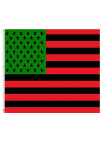 Forno Black Line Afrikaanse Afro-Amerikaanse vlag Nationale polyester bedrukte stof Reclamevlaggen banners Aangepaste 3x5ft vlaggen4764670