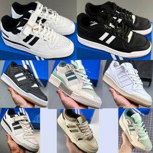 Forum 84 Exhibit Low Rome Chaussures de course Hook Loop OG Bleu vif Noir Blanc Violet Beige Gris Baskets de sport Hommes Femmes Retro ACE ADV FY7757 GX4548 GW6933 DMZ15330