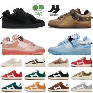 Forum 84 Low Bad Bunny 00s Designer Casual Chaussures Femmes Hommes OG Original Daim Baskets Supérieures Noir Marron Rose Bleu Teinte Vert Gomme Crème Léopard Plateforme Baskets Plates