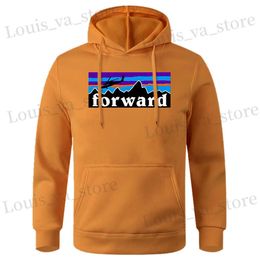 Voorwaartse helikopter bergpiek heren hoodie los fleece hoodies mode novy sport hoody basic origineel oversized sweatshirt t230819