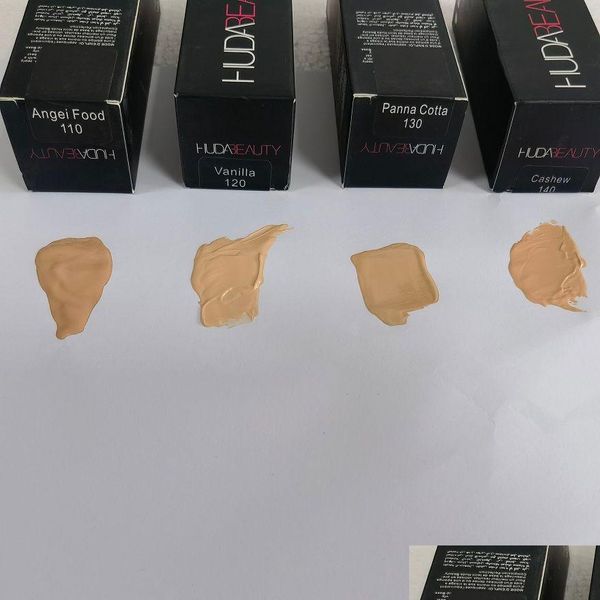 Foundation Brand Maquiagem 4 Colors MAKEUP Highlighter Corrector Medium-Erage Liquid Drop entrega Salud Health Beauty Face Ot1he