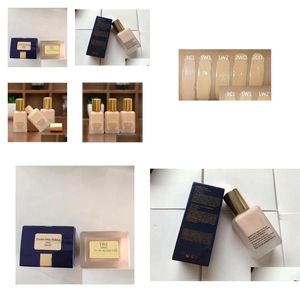 Fondation Maquillage Double Wear Liquide 2 Couleurs Restez En Place 30Ml Crème Anti-cernes Et Naturel Longue Durée Drop Delivery Santé Beauté Dhlmz