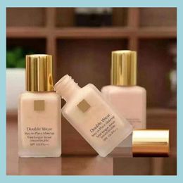 Foundation Nieuwe Komende Double Wear Stayinplace Makeup Liquid Foundation 30ml 2 Colors Shop Drop Delivery Health Beauty Face Dh3jb