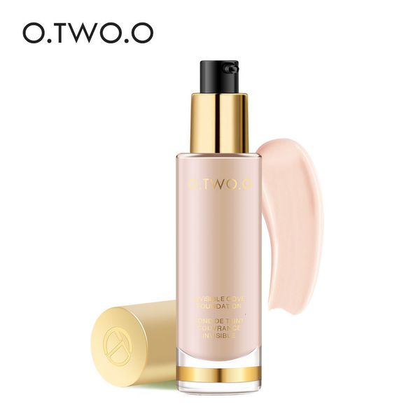 Fondation O TWO O 8 couleurs liquide maquillage correcteur blanchissant hydratant contrôle de l'huile étanche soins du visage 230801