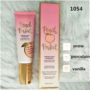 Foundation Primer Foundation Primer Makeup Primed Peachy Cooling Matte Skin Perfecting Infusé Avec Peach Sweet Fig Cream 40Ml Drop De Dhp6H