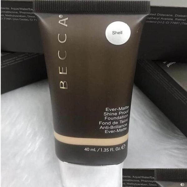 Apprêt de base En stock Maquillage goutte Becca Ever Matte Shine Proof Sand And Shell Bb Cream Livraison Santé Beauté Visage Dhgkh