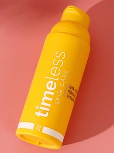 Foundation Primer Timeless 30ml 20% de alta concentración VITAMINA C E Suero Piel Hidratante Piel brillante Antioxidante Maquillaje Gratis Envío rápido