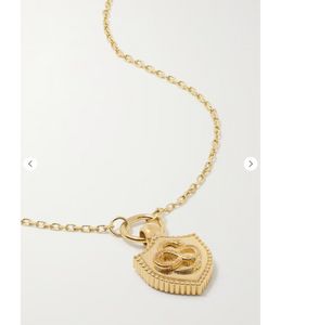 Foundrae Wholeness collier pour femme bijoux de créateur pendentif personnalisé plaqué or 18 carats