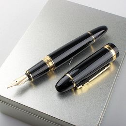 Vulpennen Arrivel Jinhao Luxe 159 Pen Hoge Kwaliteit Metalen Inkt voor Kantoorbenodigdheden School 230306