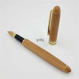 Fountain Pens Bamboo Fountain Pen 0,5 Nanzhu -kalligrafie met grote hoeveelheid en hoge prijs begaafd aan klasgenoten van leraren H240407