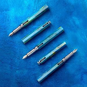 Plumas estilográficas Serie Banju Xiaman, pluma de regalo para niñas, pluma estilográfica para estudiantes, bolígrafos de tinta para negocios, lápiz labial, bolígrafo de bolsillo 220923