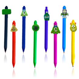 Fountain Pennen Bass Lightyear Cartoon Ballpoint Student Cute Nursing Essentials MTI Color Jumbo Graph Pencil Signature Office Accessori Otehn