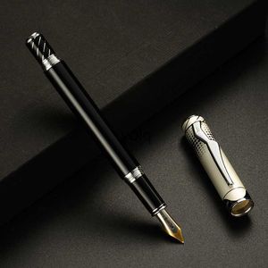 Fountain Penns Business Metal Pen Advertising Gift Signature Treasure Ball Printing Student Calligraphie H240407