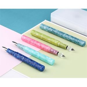 Fountain Pens Dip Dual-Purpose Student Practice Glass Nib Office Writing Set of Gifts Creativity School Supplies 221007