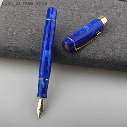 Stylos plume Stylos plume Jinhao Centennial 100 stylo plume 18KGP plaqué or M plume 0.7mm stylo à encre en résine avec un convertisseur stylo cadeau de bureau d'affaires Q240314