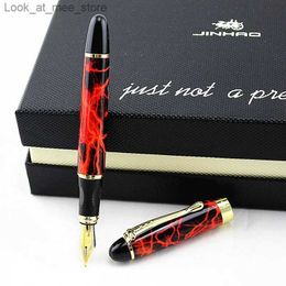 Stylos à plume Stylos à plume Jinhao X450 stylo plume de couleur de luxe stylos à encre en métal de haute qualité pour fournitures de bureau fournitures scolaires Q240314