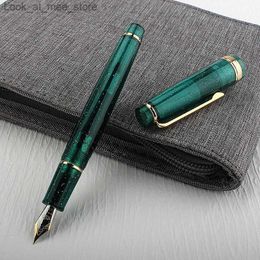 Stylos à plume Stylos à plume de luxe Jinhao 82 stylo plume vert foncé fluorescent stylo rotatif EF F M NIB fournitures scolaires de bureau d'affaires stylos à encre Q240314