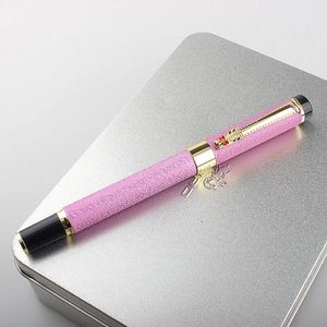 Fountain Pens High Quality Dragon Clip Pen Full Metal Luxury Office School o Regalo Suministros de papelería Suministros de escritura Tinta