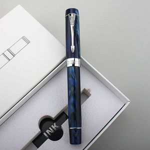 Stylos à plume Jinhao Centennial 100 stylo plume Fine 0.4mm M Nib 0.7mm stylo à encre en résine avec un convertisseur stylo cadeau de bureau d'affaires 231201