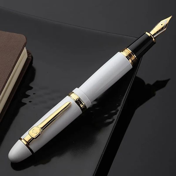 Stylos à plume JINHAO X159 stylo à plume avancé 18K GP Nib encre plus de couleurs peuvent choisir l'emballage avec pochette noire vente 230927