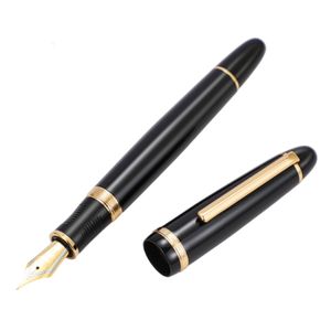Fountain Pens Jinhao X850 metal Pen black gold EF F Nib School Office supplies Ink Gift Stationery 230323