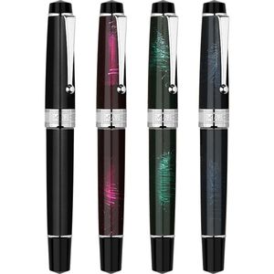 Vulpennen Majohn T5 Metalen Pen Zuiger Inkt EF F M Penpunt Mooi Schrijven Gift Set Kantoorbenodigdheden 230713