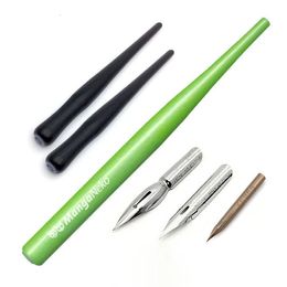 Stylos à plume Manga Dip Pen Set Manga Pen Holder et Zebra G Nib D Nib Round Nib Manga Dessin Pen Tool Set 231124