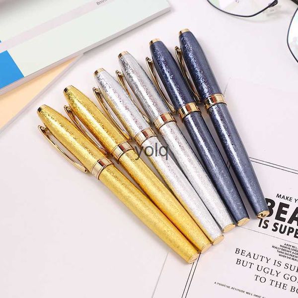 Fountain Penns Office Cultural Goods Dikawen Signature Pen Metal Bead Small and Point Business H240407 R9p2